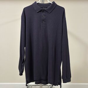 Jos. A. Bank Men’s Traveler Long Sleeve Interlock Polo